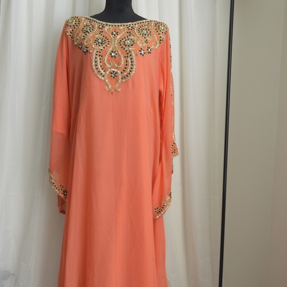 Dresses & Skirts - DUBAI Beaded Kaftan/Dress